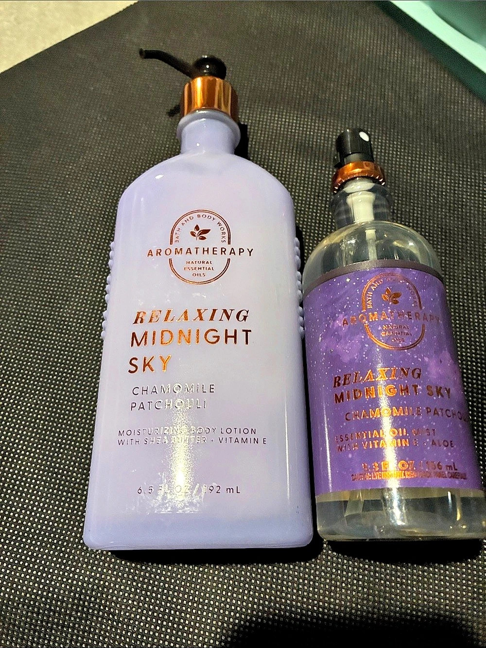 Bath & Body Works Relaxing Midnight Sky Chamomile Patchouli Body Lotion & Wash